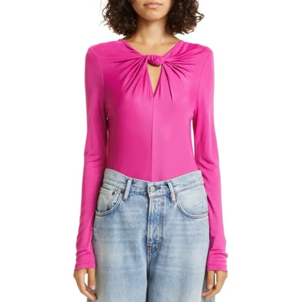 FARM Rio Pink Long Sleeve Bodysuit